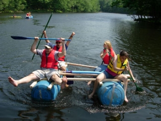  Construcción de balsa 